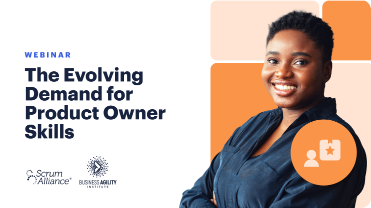 Evolving Demand for Product Owner Skills graphic